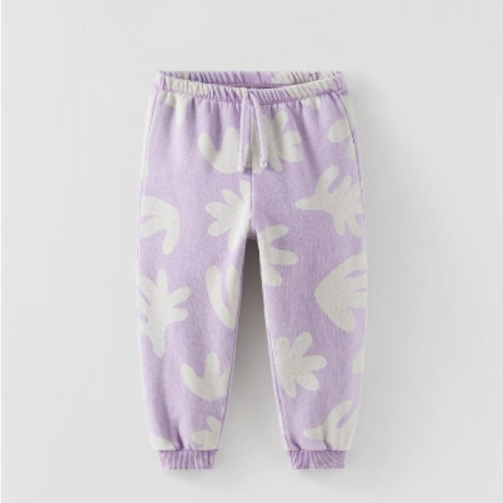 Zara Patterned Joggers, 18-24 months